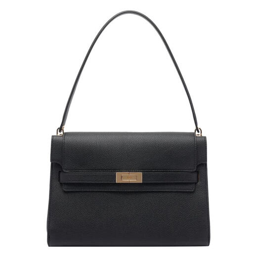 汤丽柏琦(Tory Burch)手拿包女耐用多隔层手提舒适不易褪色黑色牛皮简约风格 黑色 00 汤丽柏琦(Tory Burch)手拿包女耐用多隔层手提舒适不易褪色黑色牛皮简约风格 黑色 00