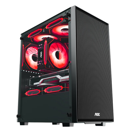 Orienter/AOC i3 13100F/RTX3060/3050/4050 gaming e-sports design desktop computer host DIY assembly computer complete machine installation complete set of chicken office one i3 13100F丨16G丨2G game independent display