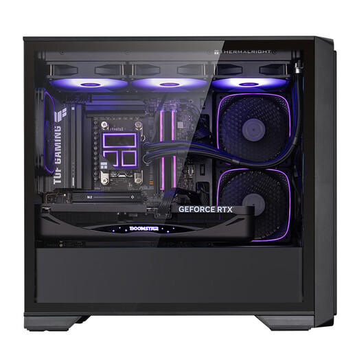 AMD Ryzen 5 5600 AMD family bucket assembly computer RTX5060/RX7650GRE host AI rendering desktop computer complete game e-sports DIY assembly machine kit configuration seven R7 5700X/RTX5060 single host
