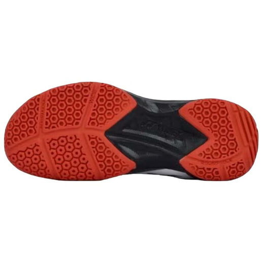 Yonex (YONEX) wear-resistant and shock-absorbing low-top badminton shoes Power Cushion, simple and comfortable, same style for men and women, white red white red 40