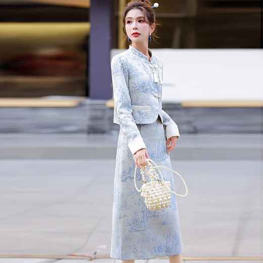 Vestido de marca de alta gama de Ehangy Luxury para mujeres 2025 Autumn New High-High Garment informal Hermoso Beautiful Skirt Apricot Color l