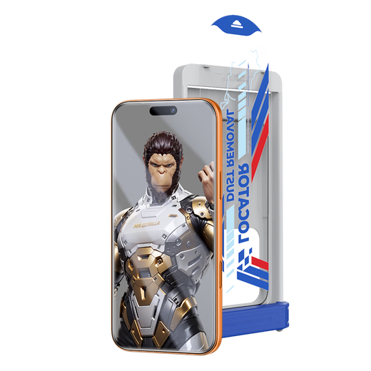 BLUEO blue gorilla suitable for Apple 17promax tempered film iphone17/17pro mobile phone film HD full coverage anti-dust anti-static iphone17