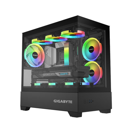 GIGABYTE AMD Ryzen R7 9800X3D/RTX5070/5060Ti/5070Ti Desktop mainstream e-sports game live design AI drawing 3A host computer complete machine with 4 9800X3D/9070XT/16G/1TB