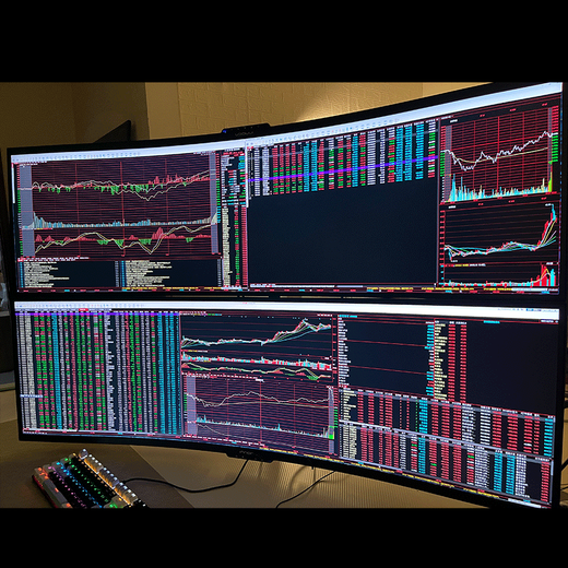 United Innovation (Inno&cn) 49-inch dual-screen upper and lower screen combination, stock trading, editing, office gaming multi-display 49C1G/49C1R 49-inch/quasi-5K/dual-screen package/includes double-arm stand