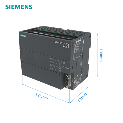 Siemens S7-200 SMART standard CPU module ST40 6ES7288-1ST40-0AA1,DC/DC/DC,24DI/16DO