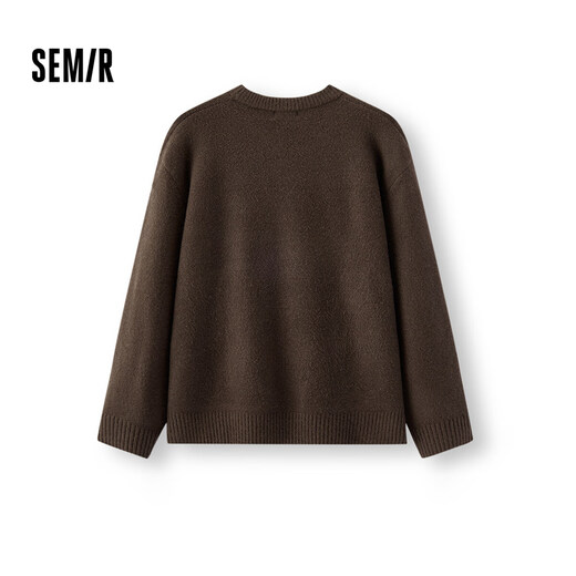 Semir sweater men's winter imitation mink puppy jacquard sweater 2025 lazy American couple wear 109725107201