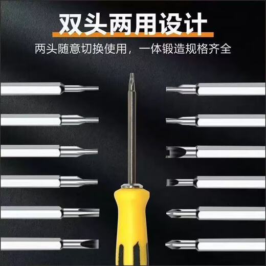 Multifunctional screwdriver set tool computer tool plug-in card