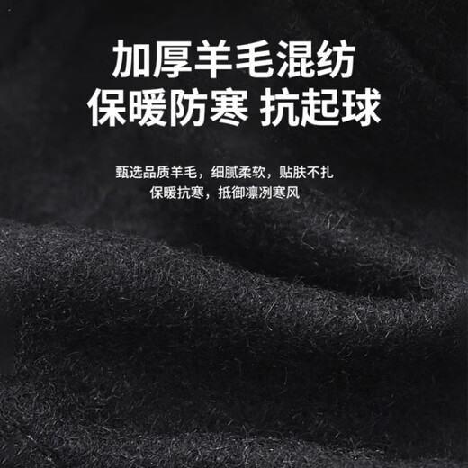 Woodpecker Hat Men's Winter New Wool Baseball Cap Middle-aged and Elderly Father Old Man Grandpa Ear Protection Warm Peaked Cap