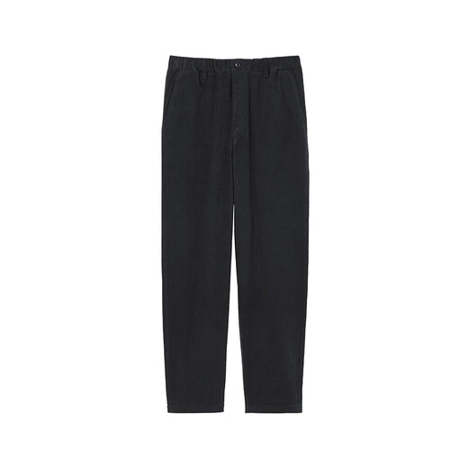 MUJI Men's Corduroy Light Pants Men's Long Pants Casual Pants Men's 25th Autumn New Product AE10AA5A Black M (170/80A)