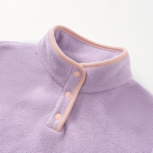 Fenton Ke'an Pajamas Women's Autumn and Winter Anti-static Plus Velvet Casual Windproof Stand Collar Warm Home Clothing Suit for Women