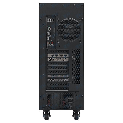 宽科双路EPYC霄龙9754/9654/9J14/9V94/DeepSeek/CPU建模渲染/仿真计算/有限元分析塔式主机工作站 双路9684X 192核384线程 2.55G 准系统32G D5内存+集成显卡