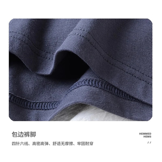 Yalu Men's Underwear Men's Antibacterial Crotch Boxer Briefs Mid-waist Four Seasons Sports Large Size Four Corners Young Boys Shorts Upgraded 5A Antibacterial - 4 Pairs 2XL Recommended 120-140 Jin Jin equals 0.5 kg