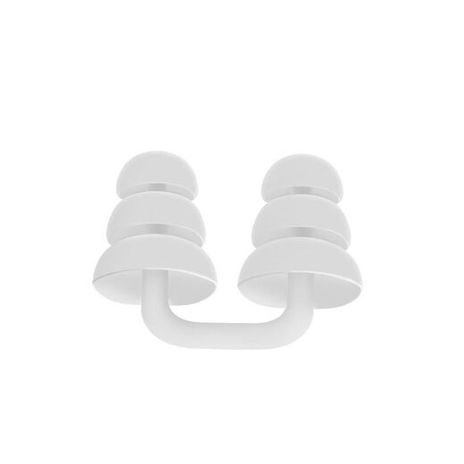 Raft core swimming nose plugs are breathable, hypoallergenic, unisex, breathable, anti-choking nose clips, invisible diving waterproof earplugs for swimming, upgraded three-layer waterproof, mermaid nose plugs, blue