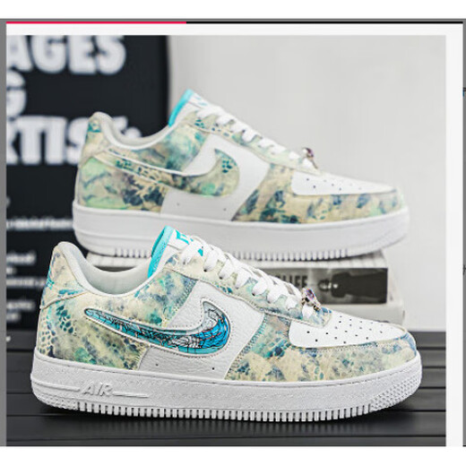 AJ New Herrenschuhe Dunk Low Top Autumn Sports Schuhe Casual Board Schuhe Studenten Männer und Frauen Fashion Schuhe Trendy Paare 1699 All White 36