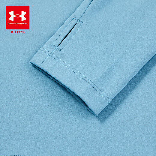 Under Armor children's clothing children's long-sleeved tops autumn and winter outdoor casual T-shirts for boys and girls sports bottoming shirt 254321371