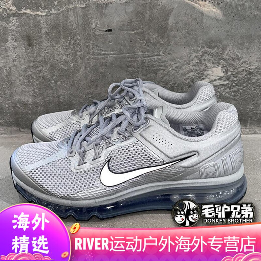 Nike (Nike) Herrenschuhe Luft Max Sommer Full Palm Air Pushion Polishing Mesh Atmungsfreie Laufschuhe FZ3156 HF4884-100 40.5