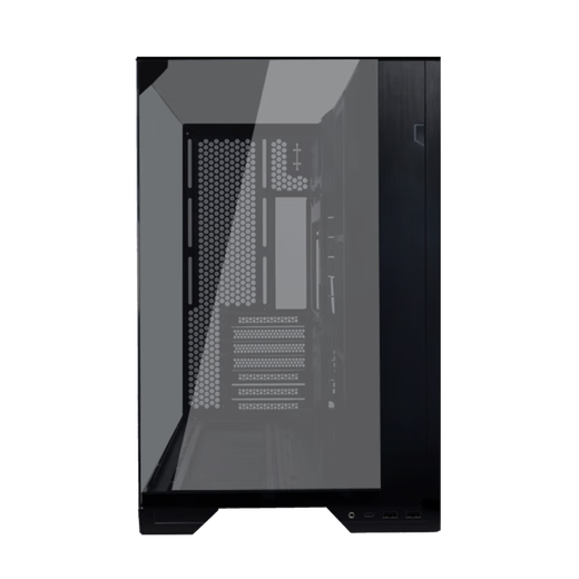 ASUS Lian Li Bauhaus O11 Vision Compact three-sided glass sea view room chassis 9800X3D 5070/5080 desktop computer host complete assembly computer configuration one R7 9700X/no graphics card host