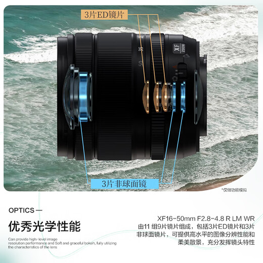 Fuji (FUJIFILM) mirrorless camera XF16-50 zoom lens xs20 xm5 xt30 xt5 xt20 xt50 mirrorless lens XF16-50mm lens disassembly