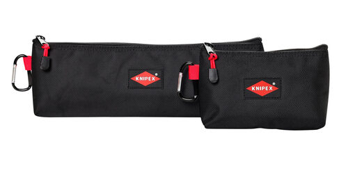 KNIPEX Tools 9K 00 80 179 US Zipper tool bag 2-pack, empty
