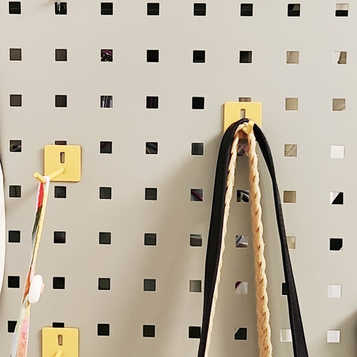 Lubo hole board color hook universal hook hardware accessories desk storage hole board accessories storage rack hook hole board color hook 7 colors 3*3*6cm