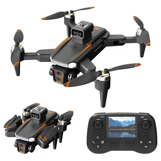 Nouvelle photographie aérienne Aircraft télécommandé avec écran télécommande Hover Obstacle Évitement du drone Drone Photographie aérienne Photographie de haute définition Avion de télécommande sans balais sans pinceau Aircraft JS26H Black + 2.4 Affichage d'écran de commande à distance + Photographie aérienne (deuxième version électrique)