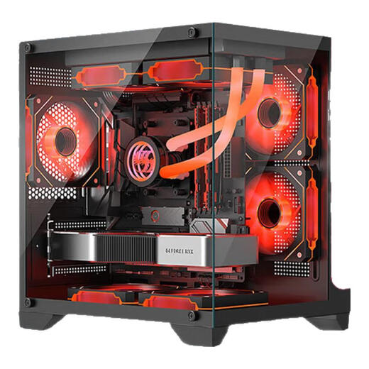 GAINWARD AMD Ryzen 9700x/9600x MSI assembled computer desktop host 5060/5070ti game live editing design desktop DIY sea view room complete machine configuration three R5 9600X/5060Ti 8G