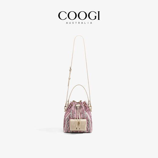 Bolsas para mujeres de Coogi y estilo femenino 2025 Light Luxury Bucket Bag Bag Chino Valentín Regalo de cumpleaños para novia y esposa