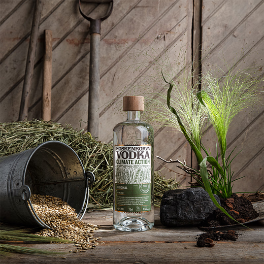 蔻斯科瓦KOSKENKORVA 伏特加Vodka 烈酒调酒基酒 芬兰原瓶进口 洋酒原味 40度700mL1瓶 Koskenkorva Vodka 伏特加