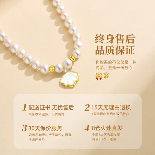 Lianqing Yibeizi Freshwater Pearl Necklace for Women Young Model 2025 New Girl Birthday Gift for Girlfriend and Wife