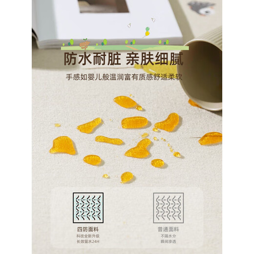 Xiaomi Noble Mifen Home Carpet Living Room 2025 Новый умываемый резиновый детский коврик по полу против пах