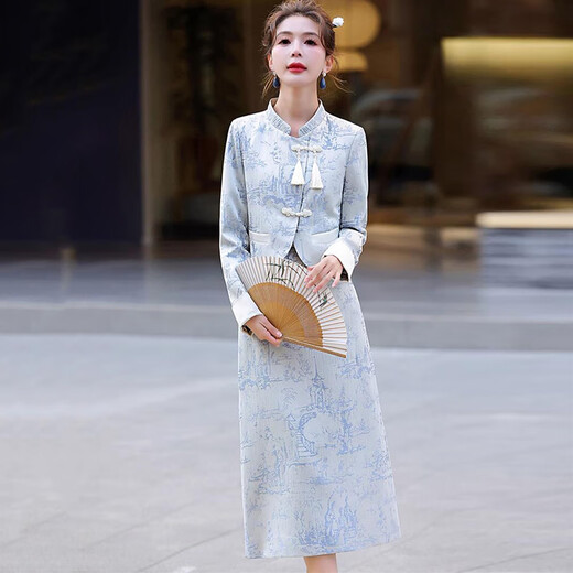 Vestido de marca de alta gama de Ehangy Luxury para mujeres 2025 Autumn New High-High Garment informal Hermoso Beautiful Skirt Apricot Color l