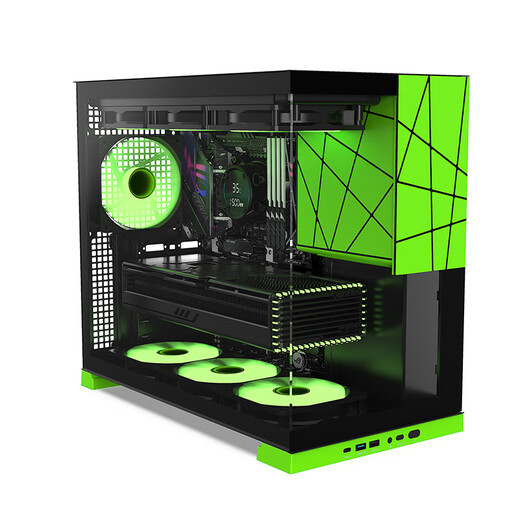 AMD Ryzen 7 9700X host RTX5060TI/5070TI/9070XT graphics card AI productivity 4k live rendering post-editing design computer sea view room assembly complete machine configuration five 9700X/RTX5060TI 16G