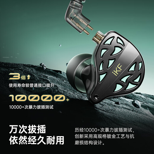 IKF Night Festival E-Sports HiFi Wired In-Ear Gaming E-Sports Headset FPS E-Sports HD Wheat Fever-Grade Earplugs 3.5mm Fearless Contract Delta CS Mobile Game