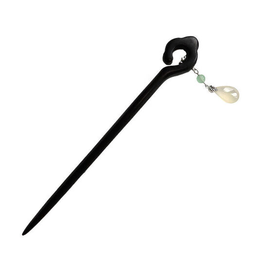 Nianfu wood hairpin, new Chinese style Qixi Festival hairpin, lily of the valley step, tassel hairpin, Mid-Autumn Festival gift for girls, Yunge Yushui gift box