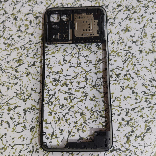 OPPOk9s battery cover new mobile phone original back cover middle frame fingerprint button screen frame motherboard cover xk9s k9s black back cover + middle frame