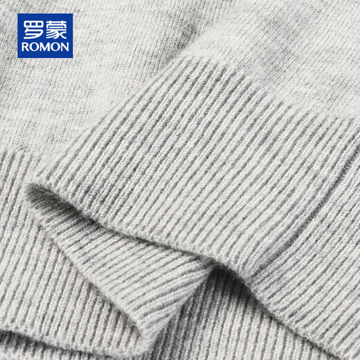 ROMON 100% pure laine gilet hommes col en v mince haut automne et hiver jeunes et hommes d'âge moyen affaires gilet décontracté gilet