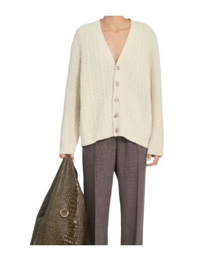 MM6 Maison Margiela 25FW Cable Cardigan Women Picture Color S62HP0039M13195 20 | S New