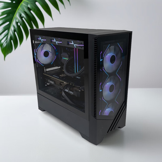 MSI Family Bucket 14th generation i9 14900kf/i7 14700kf with 5070Ti graphics card game e-sports live broadcast computer host AI rendering DIY assembly machine computer complete machine configuration six 14700KF+RTX5060Ti