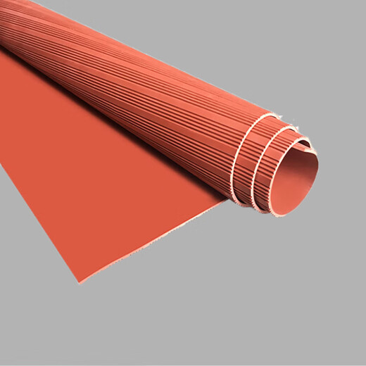 颖欢【京仓京配】工业防滑绝缘橡胶板耐磨耐油五杠柳叶圆口胶垫仓库车间工业胶皮地平铺设1米*1米*3毫米