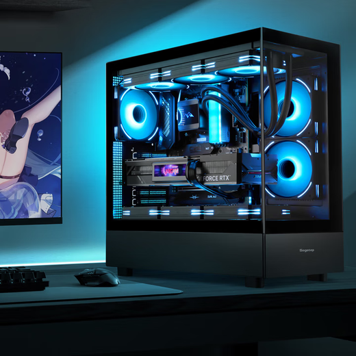 Colorful Ruilong R7 7800X3D RTX5060Ti RTX5070 assembled computer complete machine DIY Delta game console live broadcast design desktop e-sports console configuration six 7800X3D RTX5070 Vulcan console