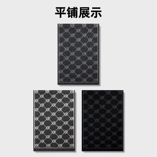 Valoran scarf men's winter warm and thickened cold-proof neck wool business scarf for boyfriend gift box birthday gift 9539 black gift box