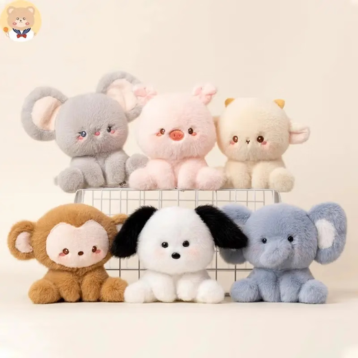 Jewelry, pigs, bears, rabbits, dolls, table companions, small ornaments, toys, birthday gifts, wedding accessories, table companions, little brown bears 1 pc