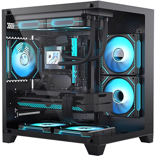 ASUS AMD Ryzen R5 5600/5700X/9600X/RX7650GRE/RTX5060/Gaming Desktop Computer Host Assembly Computer Complete Machine Specifications Three丨R5 5600+RTX5060 Desktop Assembly Computer