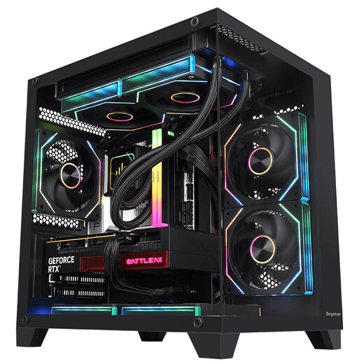 Colorful AMD Ryzen 7800X3D/9700X/9600X game console 5060/5060Ti/5070 graphics card design AI 2K e-sports DIY assembly of the complete desktop computer Configuration 7 7800X3D丨5060Ti-16G 50 series graphics card dominates e-sports