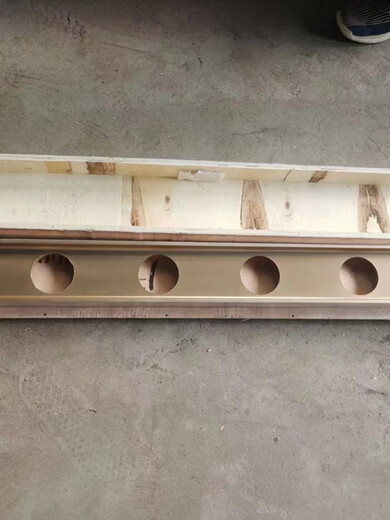 Nanbo Maru magnesium aluminum alloy flat ruler I-shaped inspection and measurement flat ruler aluminum alloy high-precision scraped magnesium aluminum ruler level 3000*100*40mm