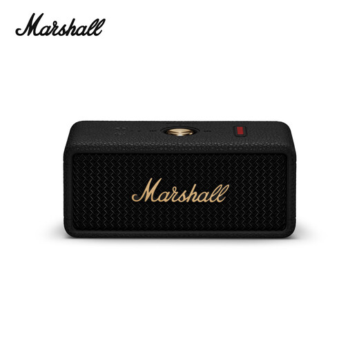 MARSHALL EMBERTON III speaker portable 3rd generation wireless Bluetooth home outdoor dustproof and waterproof long battery life gift small speaker black gold