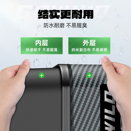 Fishing Source Fish Protector Special Square Fish Protector Fishing Net Bag Thickened Quick-drying Fish Protector New Model Small Fish Protector Wild Fishing 26cm 2.5m Upgraded Reflective Anti-jump Patented Ground Plug Included