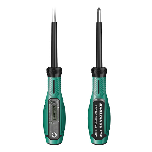 Baolian test pen screwdriver intelligent digital display sound and light induction high torque line on-off measurement electrician special