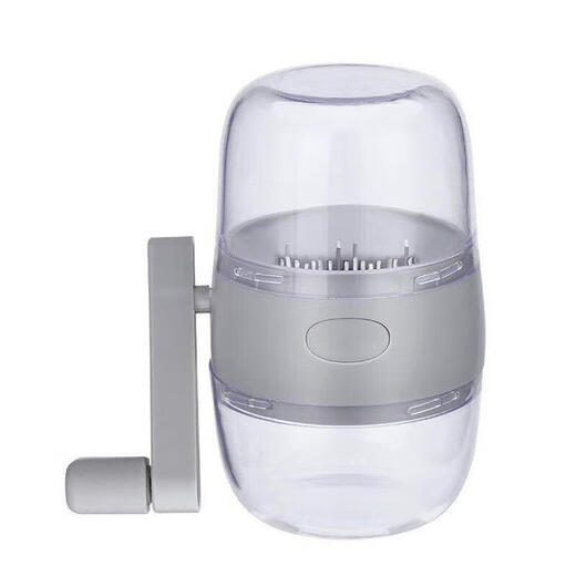 HKNA nut grinder peanut walnut grinding tool home hand-operated garlic grinder baby food grinder white