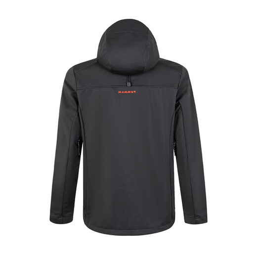 MAMMUT Red Label 8th Generation Ultimate VIII Men's Outdoor Windproof and Water-Repellent Jacket Soft Shell Black L